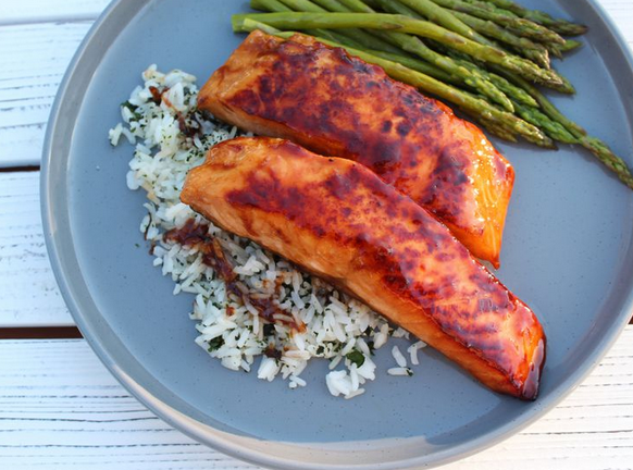 Bourbon Salmon Glaze